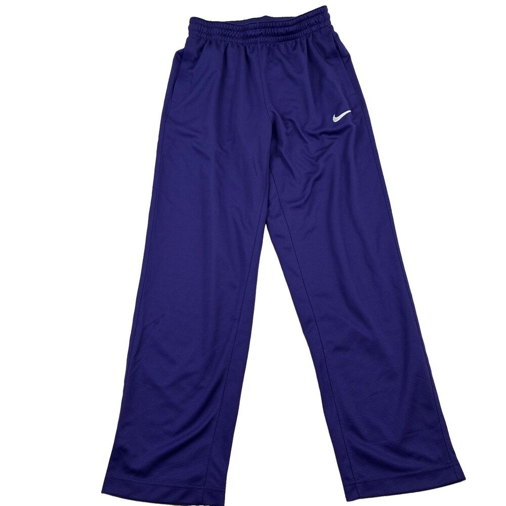 Nike Dri-FIT Purple Men M Mesh Track Pants AQ7608-566